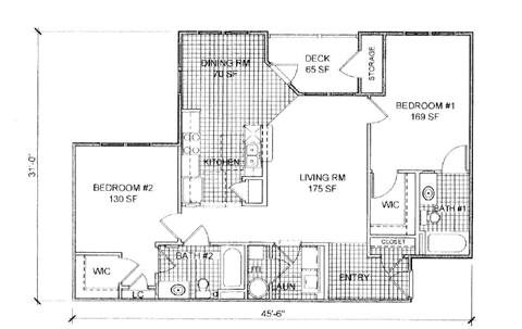 2 Bedroom
